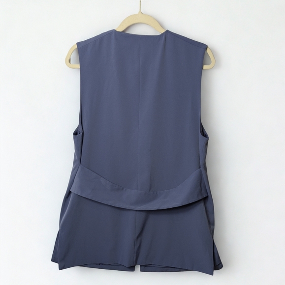 Jason Wu 1 Button Lavender Long Vest S - Picture 4 of 9